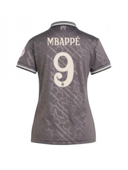 Real Madrid Kylian Mbappe #9 Zenski Rezervni Dres 2024-25 Kratak Rukavima